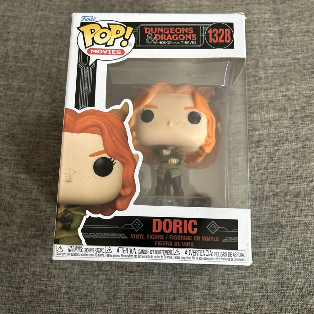 Doric Dungeon And Dragons Funko Pop! Vinyl #1328 Box Has Sticker Residue